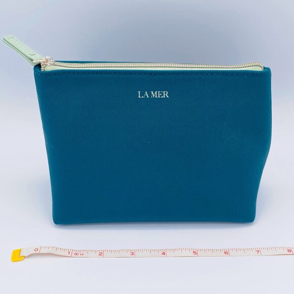 La Mer Beauty Gift Set - 4pc, Green Pouch, Cream, Lotion, Keychain - NEW - Picture 9 of 16